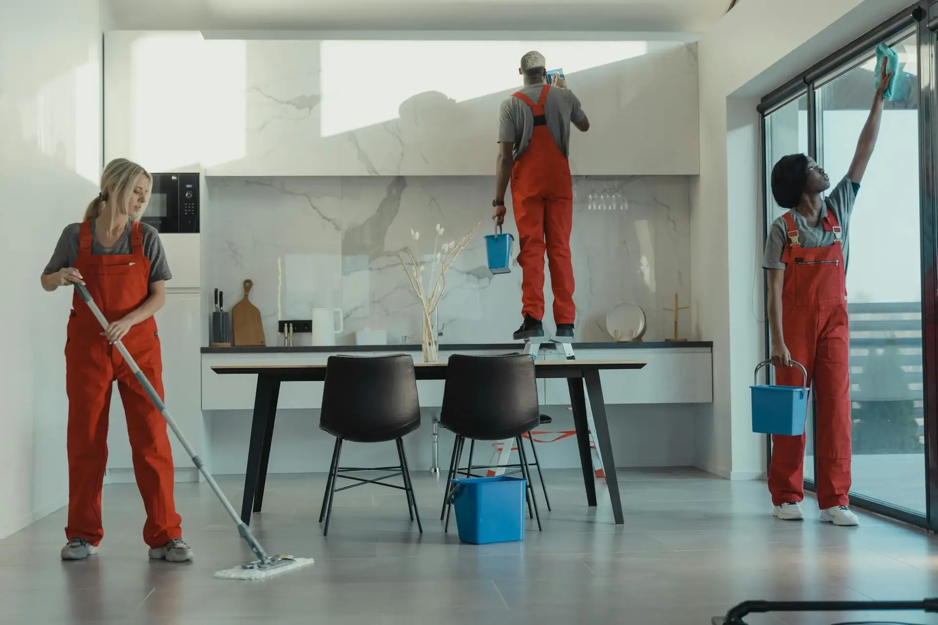 Modern Dubai office after professional deep cleaning
