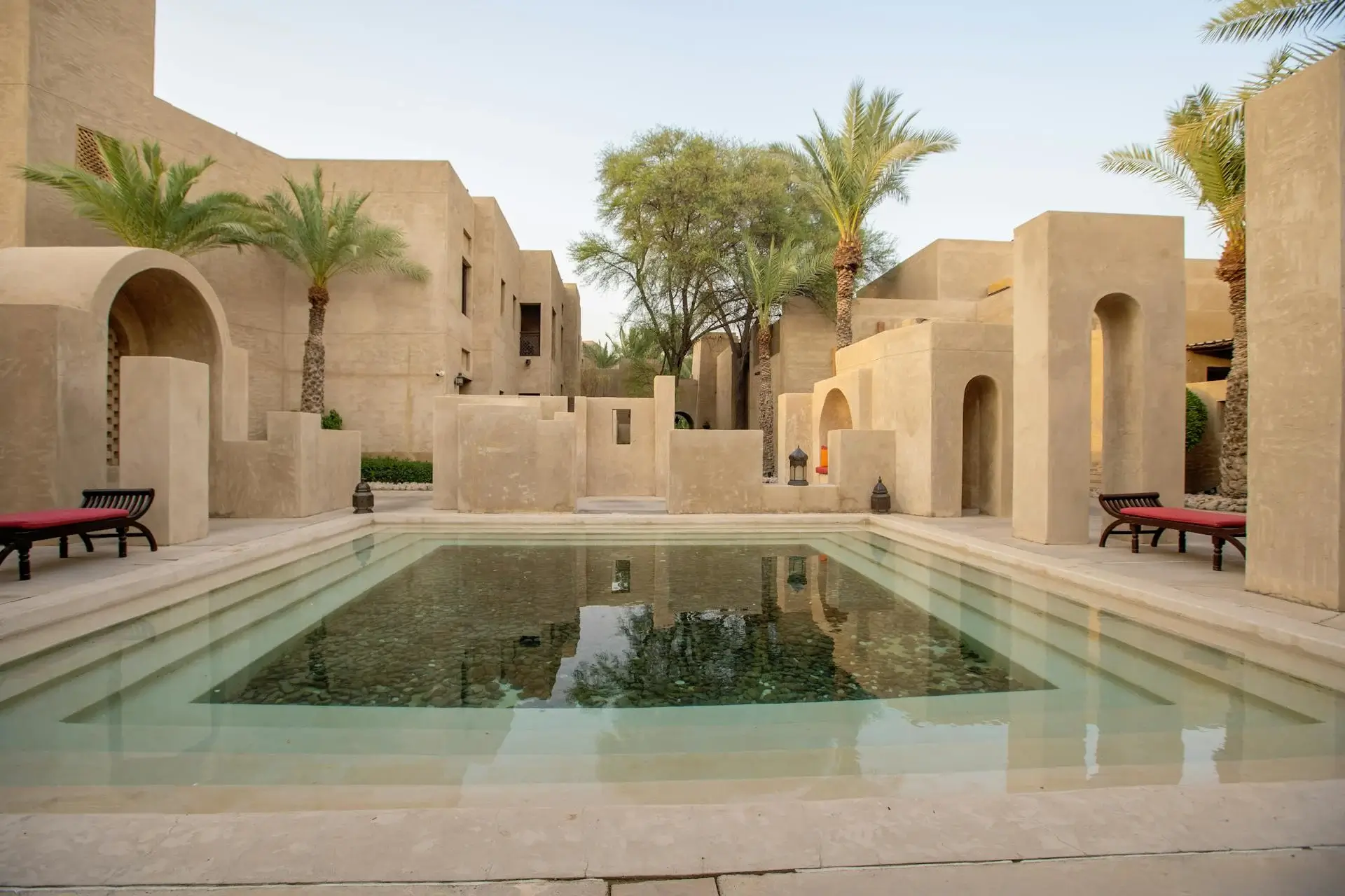 Luxury Dubai villa interior after professional deep cleaning